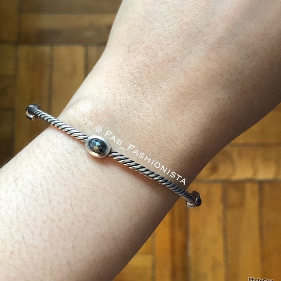 David Yurman bangle bracelet with gemstones - Picture 9 of 17